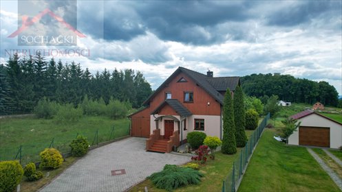 Przestronny dom z dużym ogrodem i panoramicznym widokiem dom Lubań, Różana