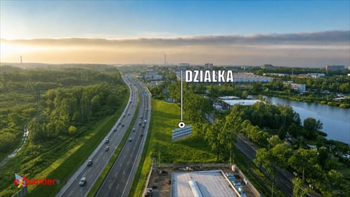 Sprzedam działkę usługową 10 917 m² z projektem hotelu działka Ruda Śląska, Zabrzańska
