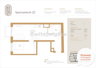 mieszkanie na sprzedaż 37m2 mieszkanie Wrocław, Stare Miasto, Joachima Lelewela