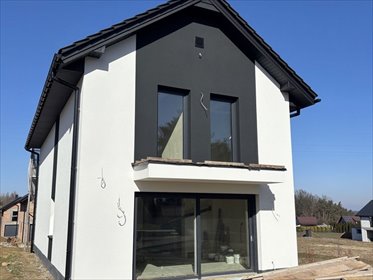 Nowy dom wolnostojący 120,51 m² z garażem i balkonami dom Szarów, Szarów
