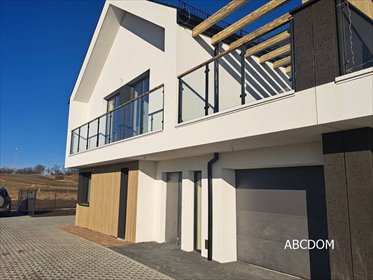 Nowoczesny bliźniak 149 m² (garaż, taras) w Bibicach dom Bibice, Bibice