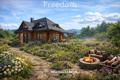 Polecam drewniany dom w Świnnej Porębie 144 m², stan surowy dom Świnna Poręba