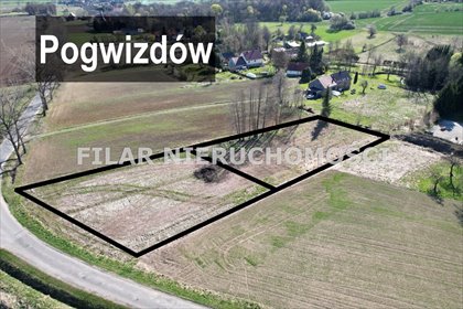 działka na sprzedaż 1500m2 działka Pogwizdów