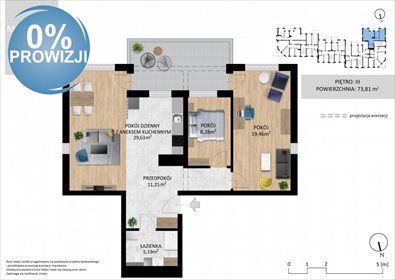 mieszkanie na sprzedaż 74m2 mieszkanie Lublin, Wrotków, Ignacego Domeyki