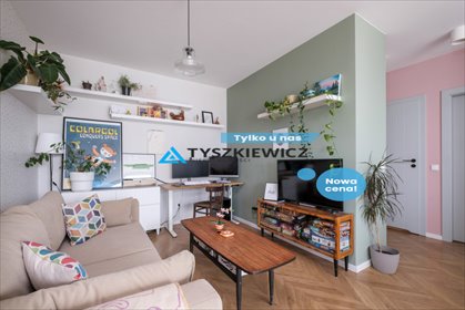 Nowoczesne 2-pokojowe mieszkanie z balkonem i garażem mieszkanie Gdańsk, Kokoszki, Nowatorów