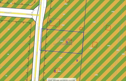 działka na sprzedaż 1800m2 działka Łosie, Pliszki