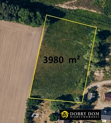 działka na sprzedaż 3980m2 działka Tykocin