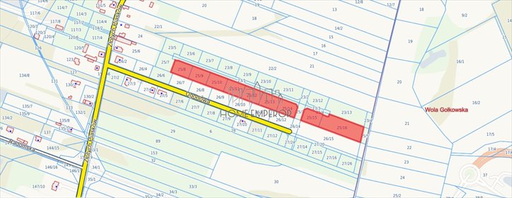 działka na sprzedaż 1200m2 działka Antoninów, Ugodowa