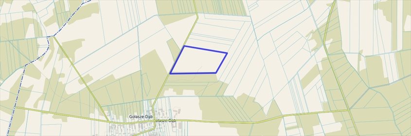 działka na sprzedaż 107400m2 działka Gołasze-Dąb