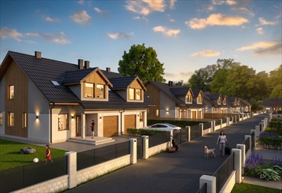 Przestronny dom bliźniak z garażem, 155 m2, podwyższony standard dom Łańcut, Kąty