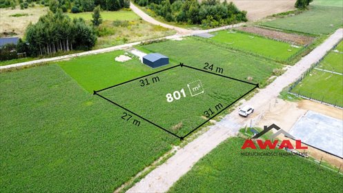 Działka budowlana 801 m² w Połczynie - blisko morza. działka Połczyno