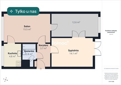 3-pokojowe mieszkanie do remontu z potencjałem w Antoniuku mieszkanie Białystok, Antoniuk, Władysława Broniewskiego