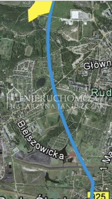 działka na sprzedaż 787m2 działka Ruda Śląska, Wirek