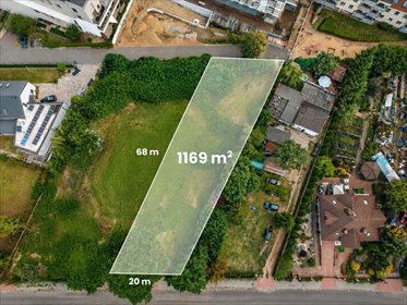 Sprzedam działkę 1169 m² na Wrzosach w Toruniu działka Toruń, Wrzosy, Warzywna