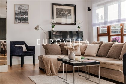 Ekskluzywny 140 m² apartament z tarasami i kominkiem mieszkanie Warszawa, Wilanów