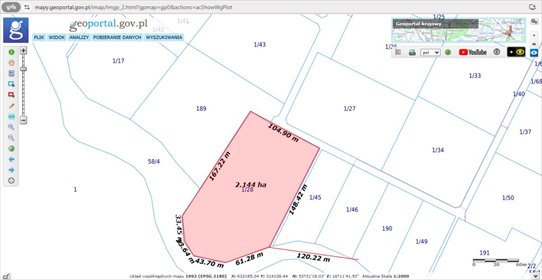 działka na sprzedaż 21077m2 działka Żelisławie, ŻELISŁAWIE