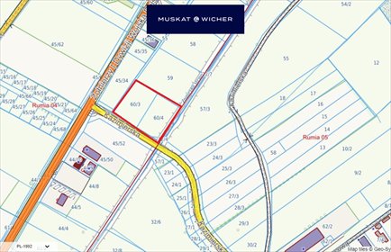 Zapraszam do obejrzenia działki usługowej 6454 m² w Rumii działka Rumia, I Dywizji Wojska Polskiego