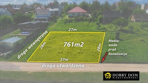 Do sprzedania działka 761 m² z warunkami zabudowy działka Supraśl