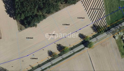 działka na sprzedaż 1345m2 działka Piotrków Kujawski