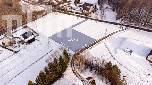 działka na sprzedaż 1770m2 działka Stobierna