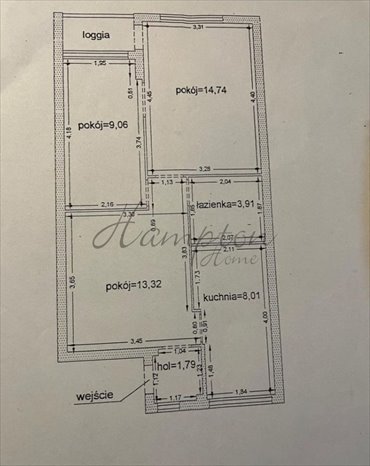 mieszkanie na sprzedaż 51m2 mieszkanie Warszawa, Praga-Południe Grochów, Szklanych Domów