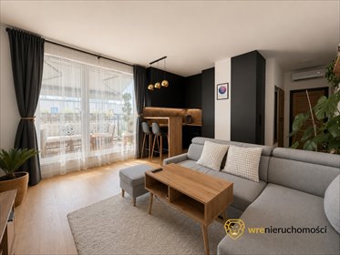 Nowoczesne 2-pokojowe mieszkanie z tarasem (42,34 m²) w Jagodnie mieszkanie Wrocław, Jagodno, Beaty Artemskiej