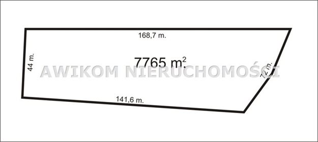 działka na sprzedaż 7765m2 działka Skierniewice, Rawka