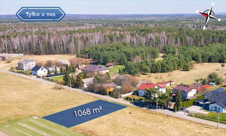 działka na sprzedaż 1068m2 działka Gołuchowice