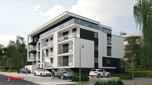 Sprzedam nowoczesny 43m² apartament z balkonem i parkingiem mieszkanie Częstochowa, Mazowiecka