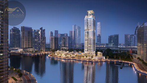 Luksusowy apartament 2 pokoi w Dubai Marina - taras i parking mieszkanie Dubaj