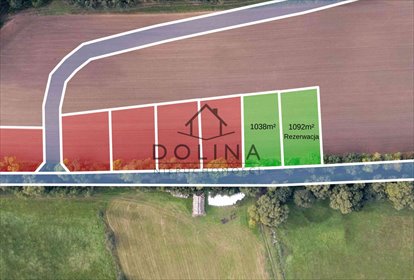 Działka pod dom w Słuszewie 1071 m2 media plan! działka Słuszewo