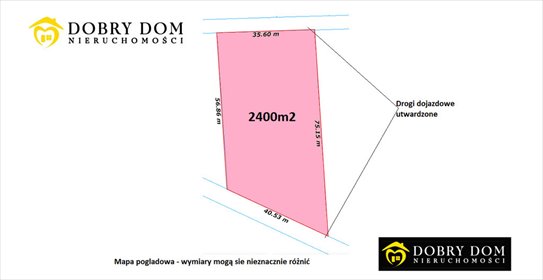 Do sprzedania działka rolna 2400 m² w otulinie lasu nad Nurcem działka Nurzec