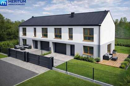 Przestronny bliźniak 130 m2 z garażem i dużą działką dom Szczęsne