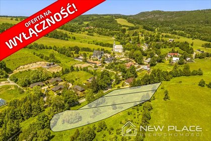 Na sprzedaż działka 2103 m² w Łężycach z dostępem asfaltowym działka Łężyce