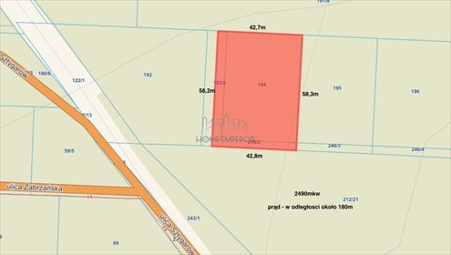 działka na sprzedaż 2490m2 działka Warszawa, Wawer, Radość, Kocka