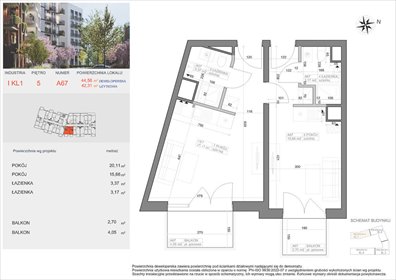 mieszkanie na sprzedaż 42m2 mieszkanie Bydgoszcz, Bocianowo, Pomorska