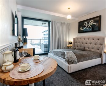 Apartament z widokiem na morze, garaż, wellness, plaża mieszkanie Kołobrzeg, Strefa uzdrowiskowa