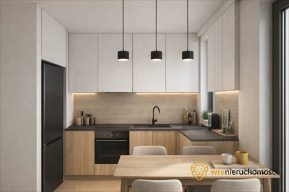 Nowoczesne 42 m² z balkonem (w stanie deweloperskim) mieszkanie Wrocław, Szczepin, Stefana Czarnieckiego