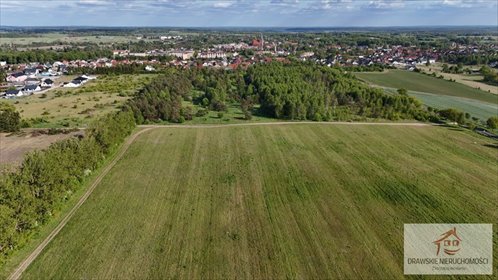 działka na sprzedaż 1183m2 działka Drawsko Pomorskie, Obrzeża miasta, Wywiórskiego