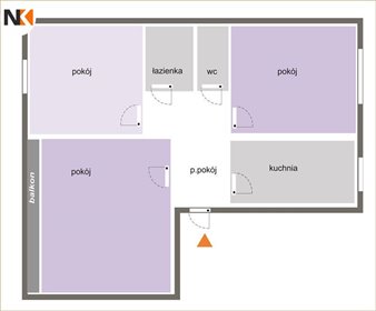 mieszkanie na sprzedaż 60m2 mieszkanie Słupsk, Niepodległości, Niepodległości, Romera