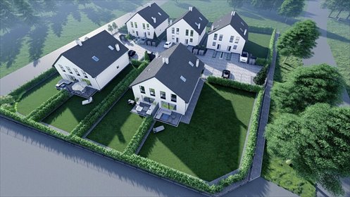 Zapraszam do nowoczesnych domów 107 m² z dużymi ogrodami w Dołujach dom Dołuje