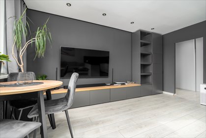 Stylowe 2 pokoje z czarnym salonem i odświeżeniem 2025 mieszkanie Szczecin, Dąbie, Pomorska