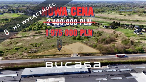 działka na sprzedaż 4000m2 działka Niepołomice, Władysława Wimmera
