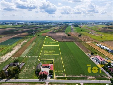 Działka inwestycyjna 12 992 m² w Pogroszewie (Nowowiejska) działka Pogroszew, Nowowiejska