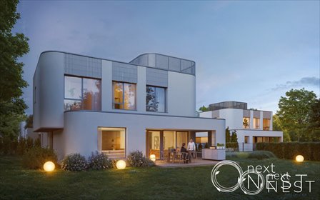 Na sprzedaż nowoczesny dom 183 m² z dużym ogrodem w Konstancinie dom Konstancin-Jeziorna