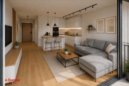 Funkcjonalne 39 m² mieszkanie z loggią w topowej lokalizacji mieszkanie Wrocław, Sołtysowicka
