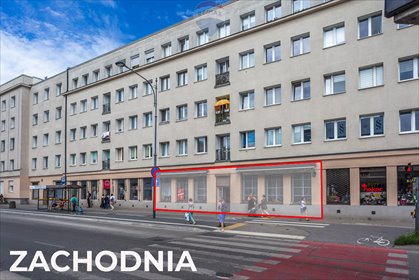 Przestronny lokal handlowo-biurowy 151 m² w Bałutach lokal użytkowy Łódź, Bałuty, Zachodnia