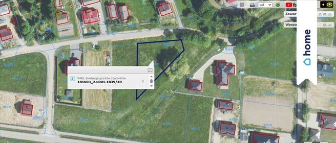 działka na sprzedaż 1331m2 działka Czarna
