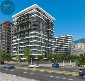 Nowoczesny apartament 2 pok. z basenami i sauną w Alanyi mieszkanie Alanya