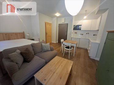 Studio 27m² w Browarze Gdańskim, pełne wyposażenia mieszkanie Gdańsk